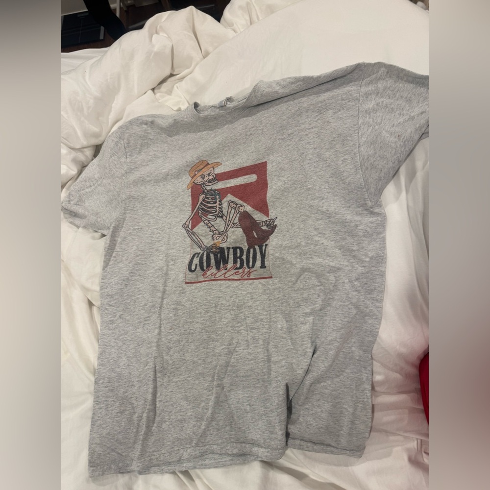 Cute cowboy graphic tee